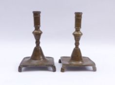 Paar Tafelleuchter, Frankreich, um 1700