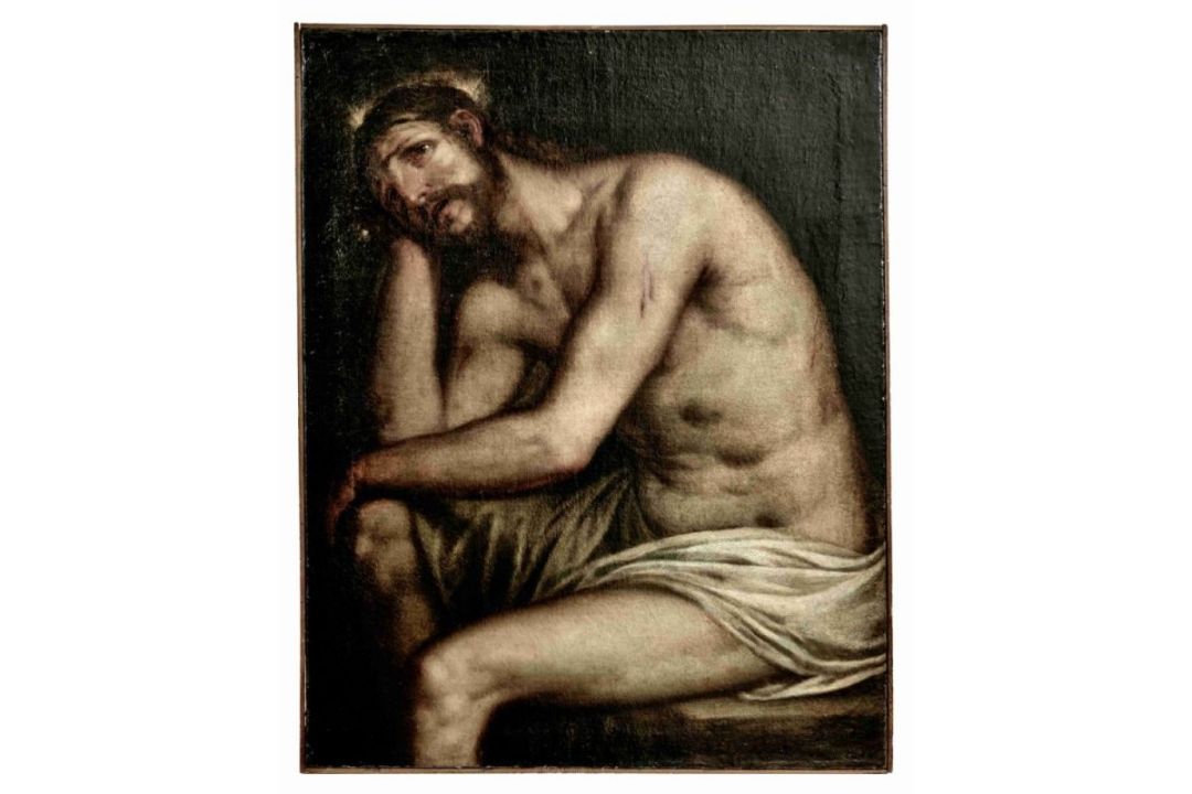 Tintoretto, Domenico: Christus in der Rast