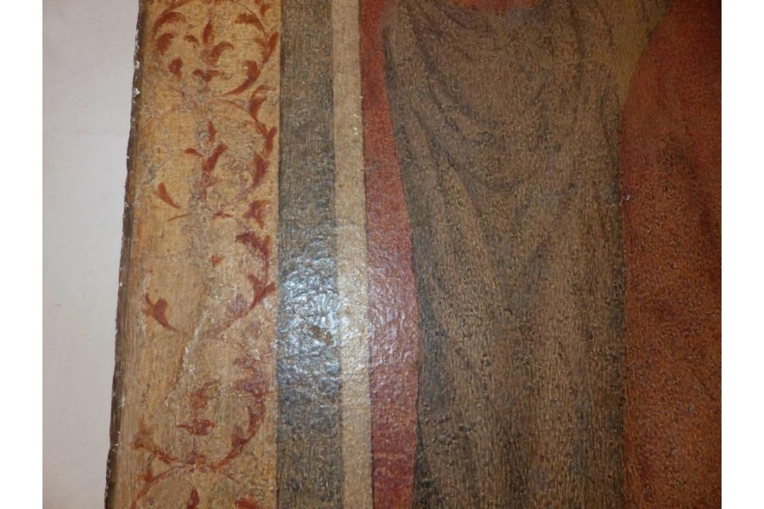 Die heiligen Antonius und Sebastian, Umbrien, 15./16. Jh. - Bild 16 aus 18