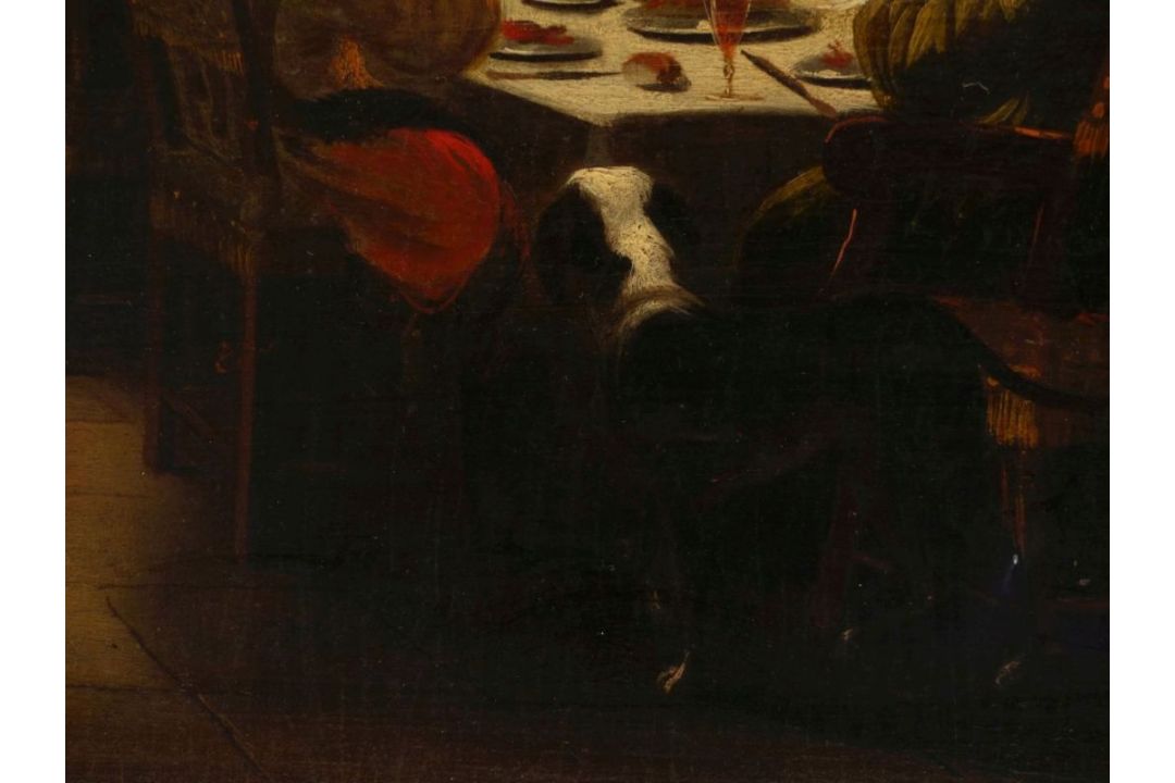Das Gastmahl des Belsazar, Niederländischer Meister des frühen 17. Jahrhunderts - Bild 10 aus 12