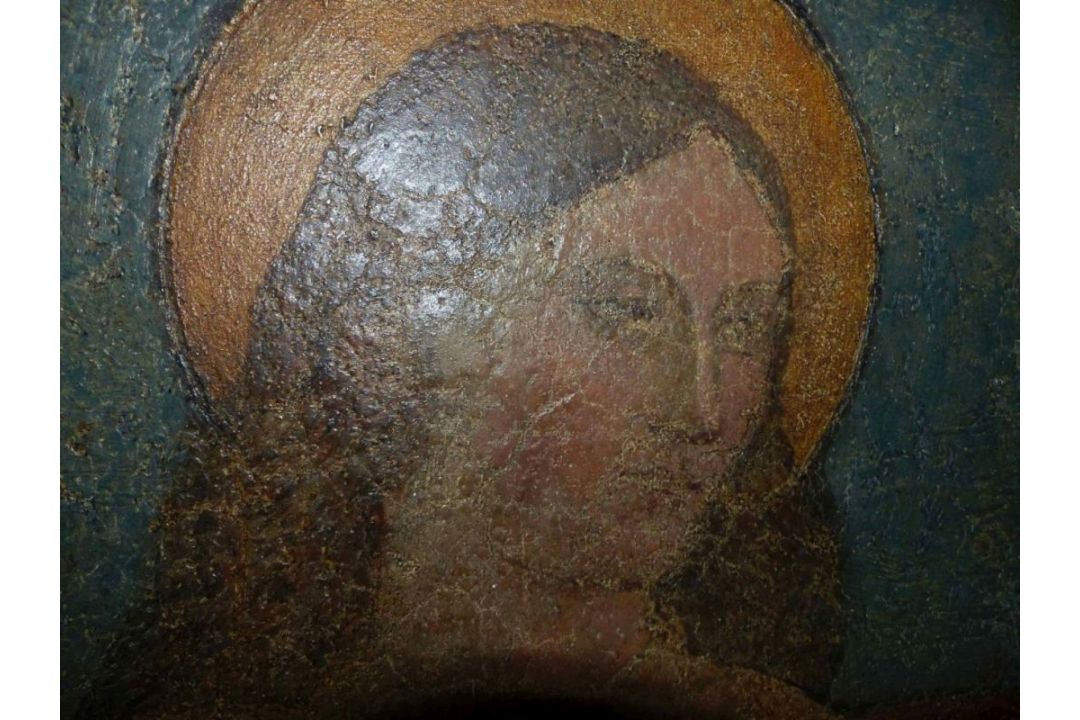 Die heiligen Antonius und Sebastian, Umbrien, 15./16. Jh. - Bild 9 aus 18