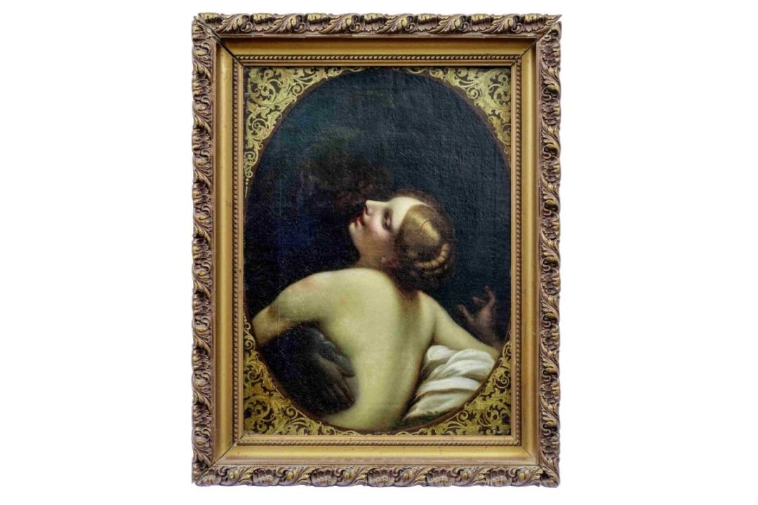 Jupiter und Io, Italienischer Maler des 17. Jahrhunderts in der Nachfolge des Correggio