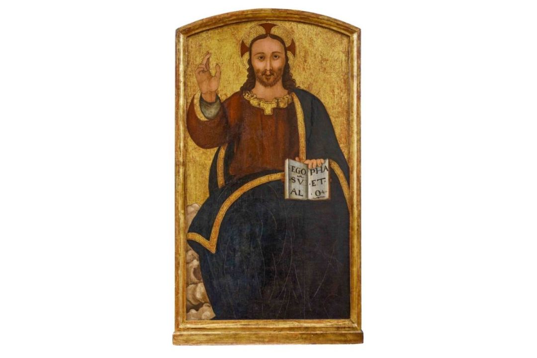 Christus als Pantokrator, Oberitalienischer Meister, E. 15. Jh.