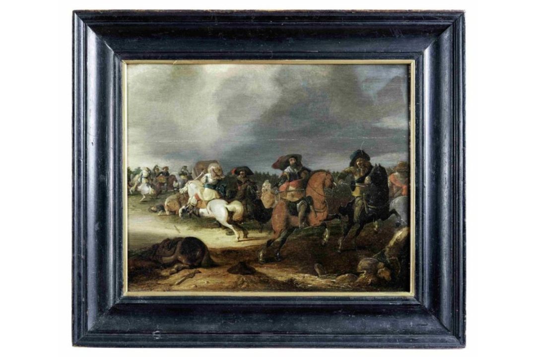 Palamedes, Stevaerts, Reiterschlacht - Bild 1 aus 2