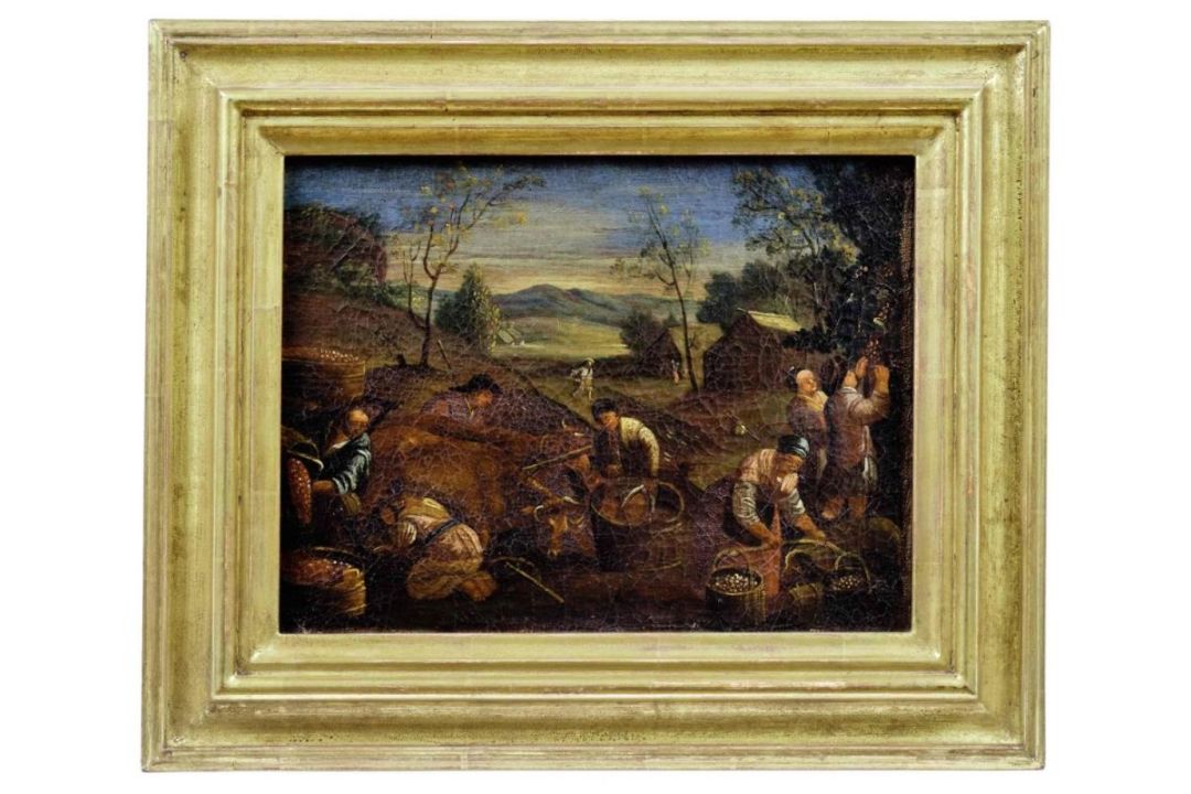 Bassano, Francesco d. J. - Nachfolger des 18. Jh., Folge von vier Darstellungen aus einem Jahreszeit - Bild 2 aus 7