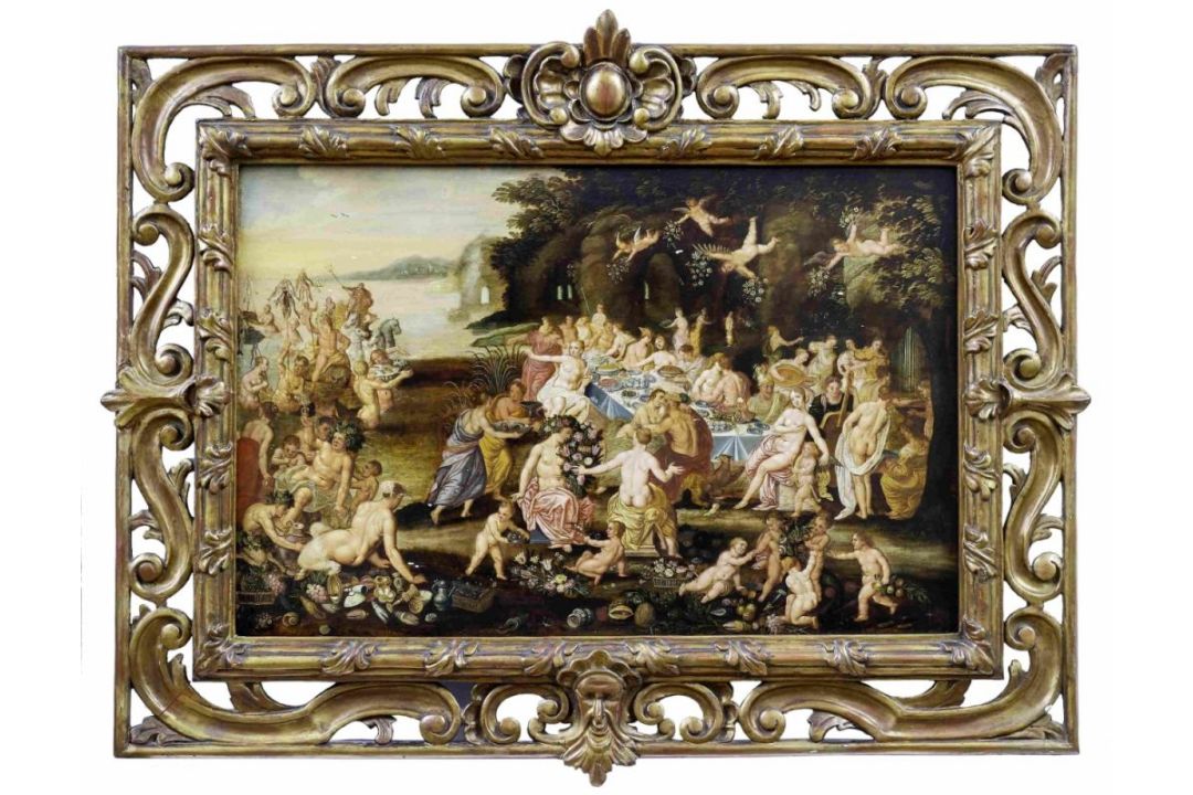 Balen, Hendrick van und Jan Brueghel - Kopie des 17. Jh. nach: Das Bankett der Götter auf dem Parnas - Bild 1 aus 2