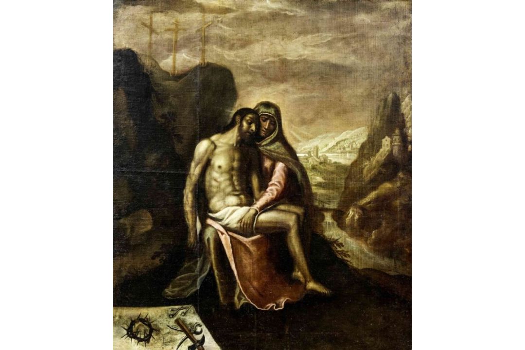 Brusasorzi, Domenico (Attrib.): Pietà - Bild 2 aus 2