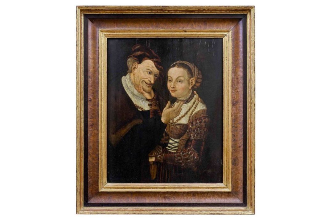 Cranach, Lucas der Ältere - Nachfolge: Das ungleiche Paar