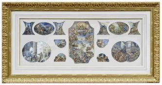 Tintoretto, Jacopo - Nachfolger, Bozzetto für ein Deckengemälde