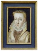 Erzherzogin Elisabeth von Österreich, Umkreis oder Nachfolge des französischen Hofmalers Jean Clouet