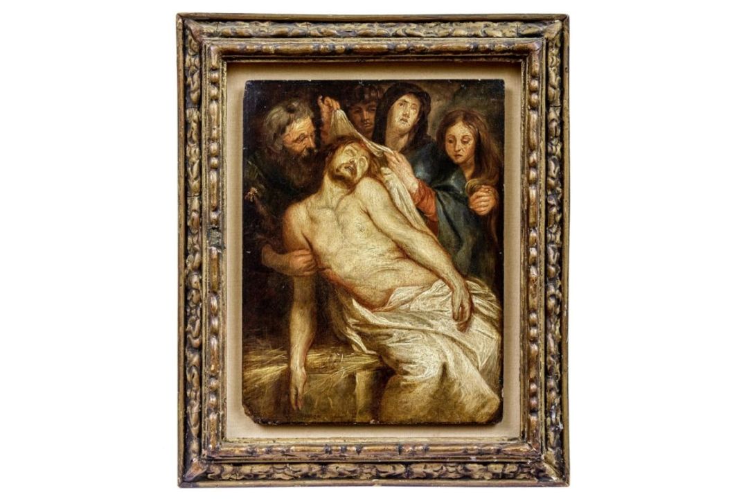Grablegung Christi, Schule des Anthonis van Dyck - Bild 1 aus 2