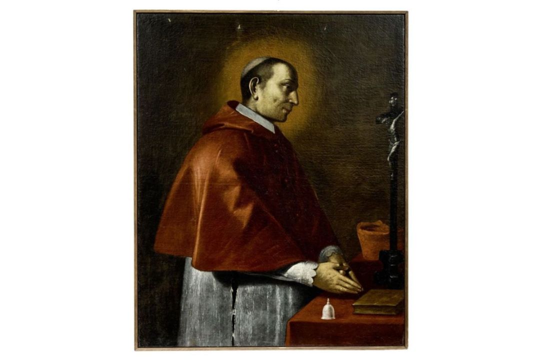 Ceresa, Carlo (Attrib.): Der heilige Karl Borromäus im Gebet