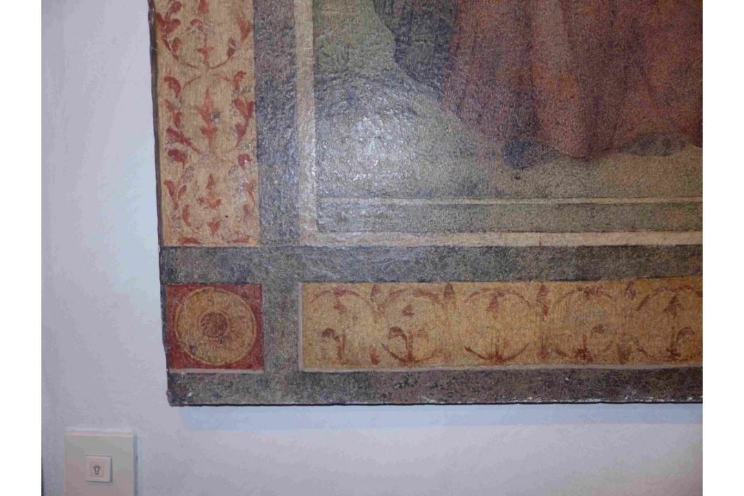Die heiligen Antonius und Sebastian, Umbrien, 15./16. Jh. - Bild 6 aus 18