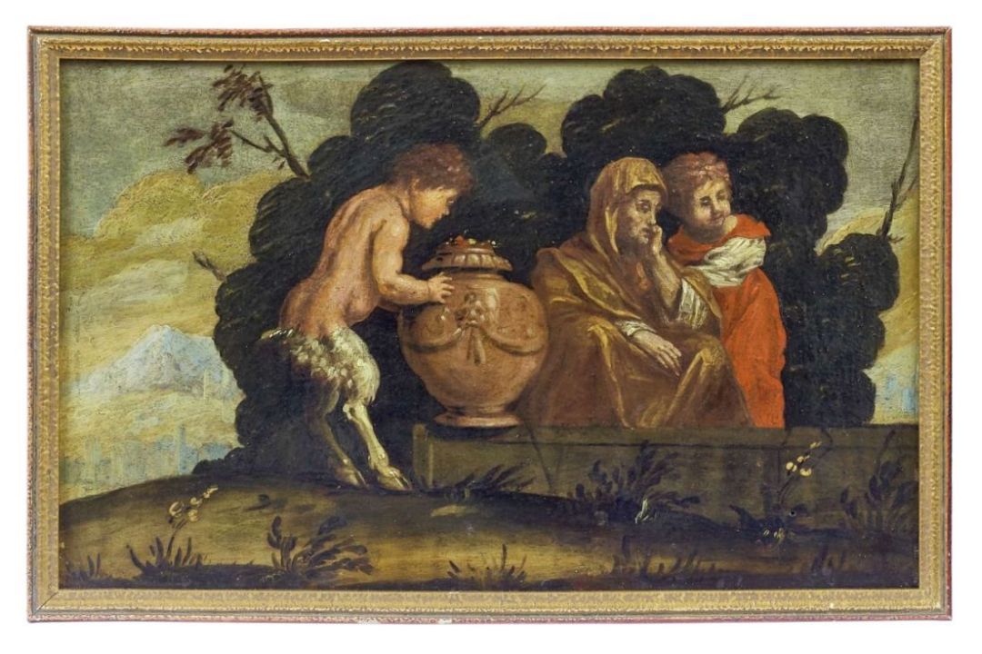 Zwei kleine, mythologische Darstellungen, Veneto, 2. H. 17. Jh. - Bild 3 aus 4