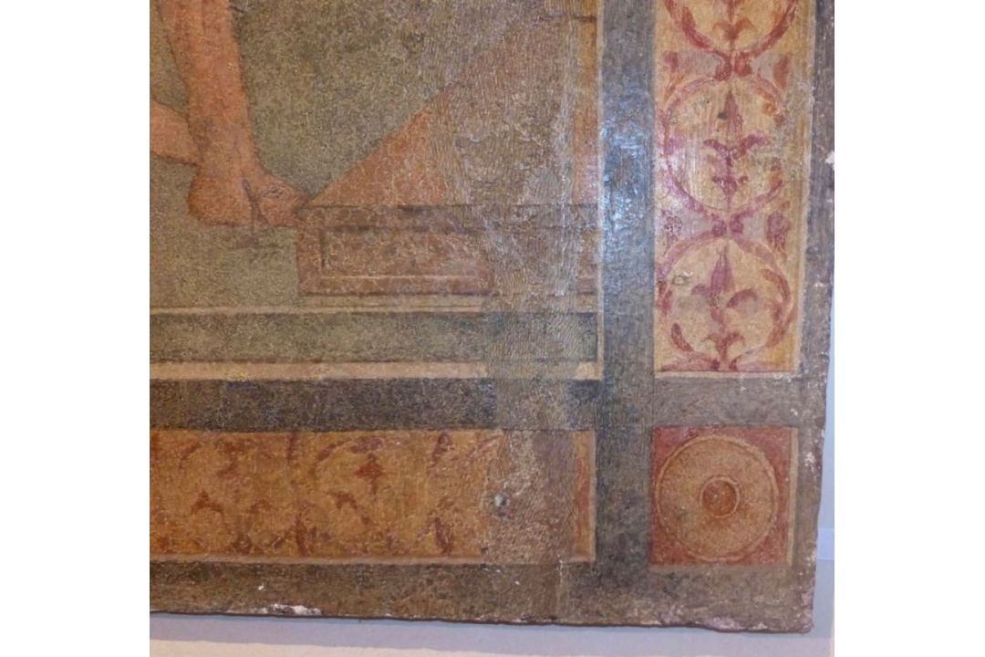 Die heiligen Antonius und Sebastian, Umbrien, 15./16. Jh. - Bild 7 aus 18