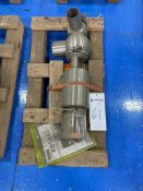 Waukesha Cherry-Burrell WMIX01101 Stainless Steel Pneumatic Valve