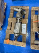 Waukesha Cherry-Burrell WMIX01101 Stainless Steel Pneumatic Valve