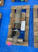 Waukesha Cherry-Burrell WMIX01101 Stainless Steel Pneumatic Valve
