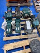 Pallet with NEW and Used Gear Boxes (6)