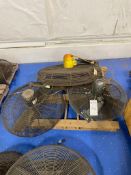 Pallet of Three Industrial Wall Mounted Fans