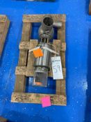 Waukesha Cherry-Burrell WMIX01101 Stainless Steel Pneumatic Valve