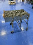Gravity Roller Conveyor Flexible 24” wide
