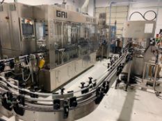 16 head x 3 crowner GAI 4531- FE-BIER electro-pneumatic complete bottling line