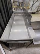 Stainless Steel 5 Foot Long x 18 In Wide Catch Pan