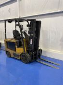 CAT EC25N Electric Forklift 4350 Lbs. Capacity