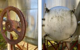 Stainless Steel Wine Tank 1800L Vertical Tank