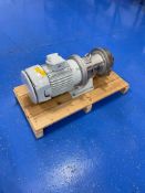 GEA Hilge Euro-HYGIA II Pump with Baldor 10 HP Motor on OEM Skidding