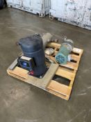 Pallet w/ Copeland and Baldor Pump