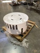 Pallet with Metal Shroud