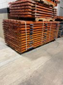 Lot of Pallet Racking, (84) beams 96
