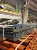 Lot of Pallet Racking, (16) beams 92