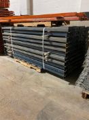 Lot of Pallet Racking, (77) beams 92