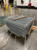 Lot of Pallet Racking, (22) Wire Baskets 54