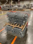 Lot of Pallet Racking, (58) Wire Baskets 31