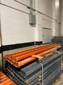Lot of Pallet Racking, (8) beams 96