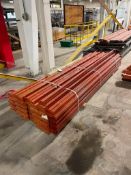 Lot of Pallet Racking, (44) beams 132