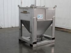 MPE Systems 220 Gallon Stainless Steel Tote