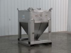 MPE Systems 220 Gallon Stainless Steel Tote