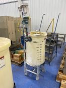 ChemTainer Poly Tank with Agitator .75 HP Baldor Motor