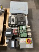 lot of controllers, breakers and transformers