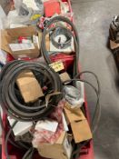lot of misc. belts and Ingersol Rand parts