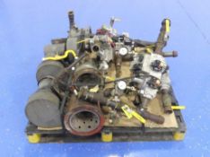 Skid of 3 Blower Motors and Control Valves