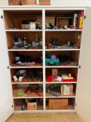 Cabinet with Contents