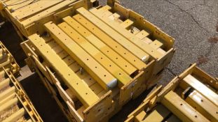 Pallet of 48 Safety Yellow Painted Guardrail Columns 42