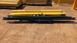 9 Steel Wall/Walkway Bumpers and 12 Superstruts