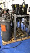 Ingersoll Rand Aro 4 Tank Paint Pump System